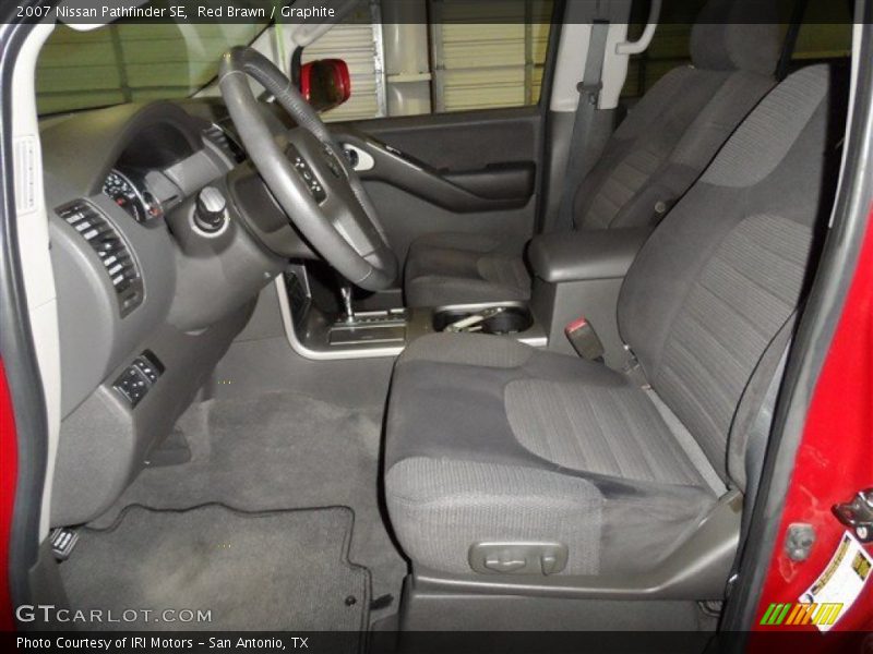 Red Brawn / Graphite 2007 Nissan Pathfinder SE