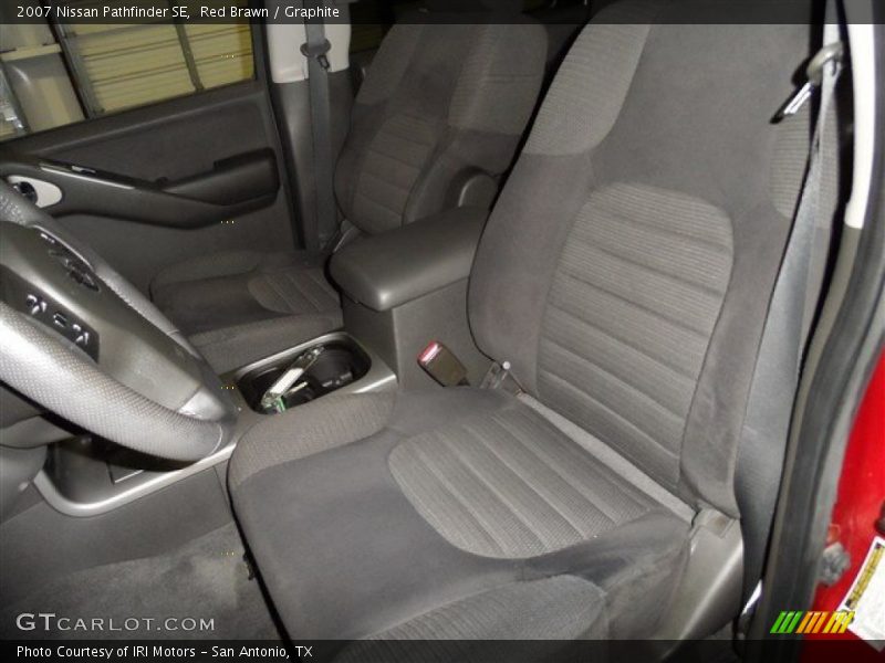 Red Brawn / Graphite 2007 Nissan Pathfinder SE