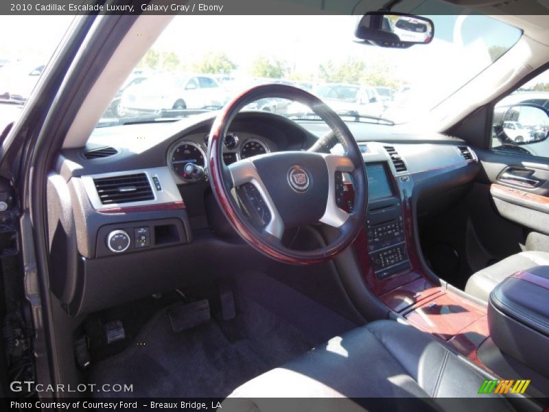 Galaxy Gray / Ebony 2010 Cadillac Escalade Luxury