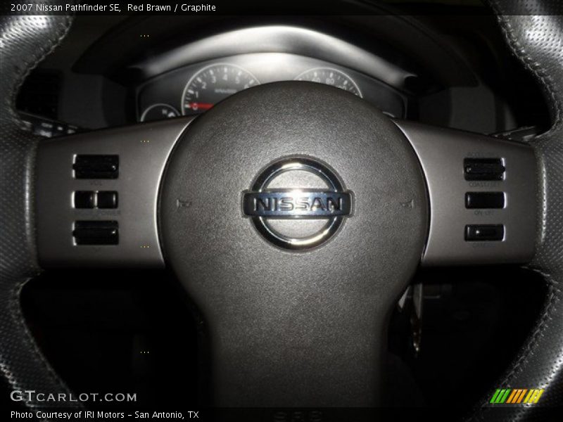 Red Brawn / Graphite 2007 Nissan Pathfinder SE