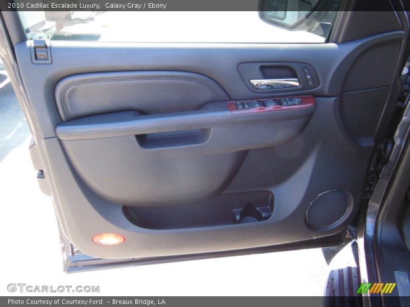 Galaxy Gray / Ebony 2010 Cadillac Escalade Luxury