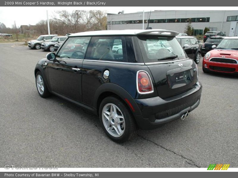 Midnight Black / Black/Grey 2009 Mini Cooper S Hardtop