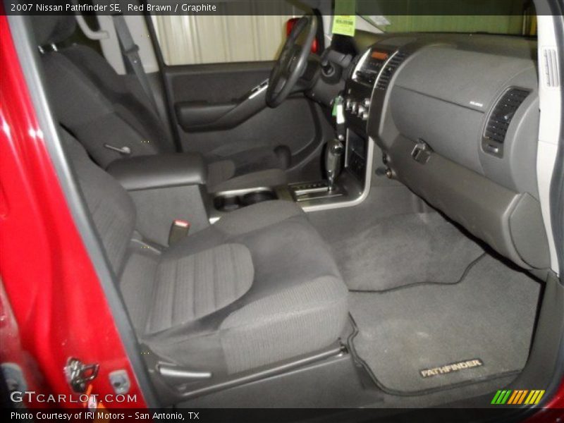 Red Brawn / Graphite 2007 Nissan Pathfinder SE