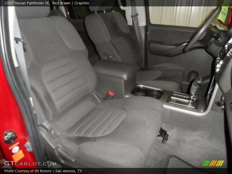 Red Brawn / Graphite 2007 Nissan Pathfinder SE