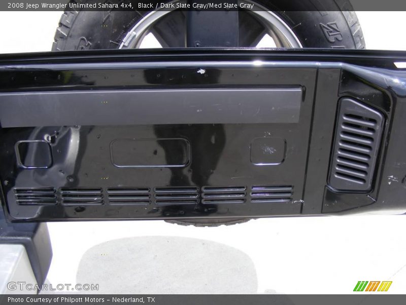 Black / Dark Slate Gray/Med Slate Gray 2008 Jeep Wrangler Unlimited Sahara 4x4