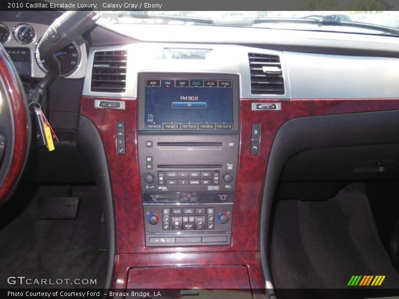 Galaxy Gray / Ebony 2010 Cadillac Escalade Luxury
