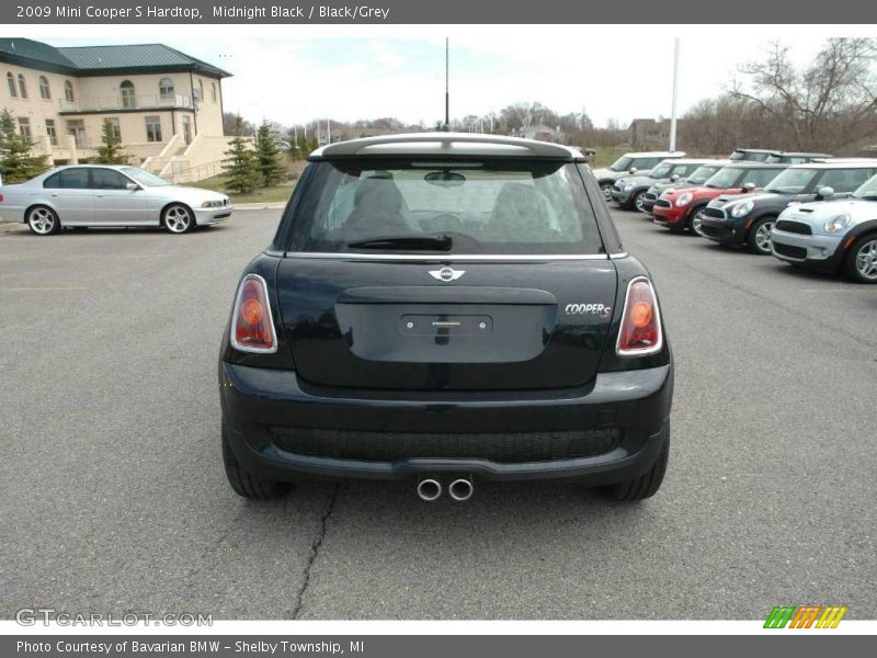 Midnight Black / Black/Grey 2009 Mini Cooper S Hardtop