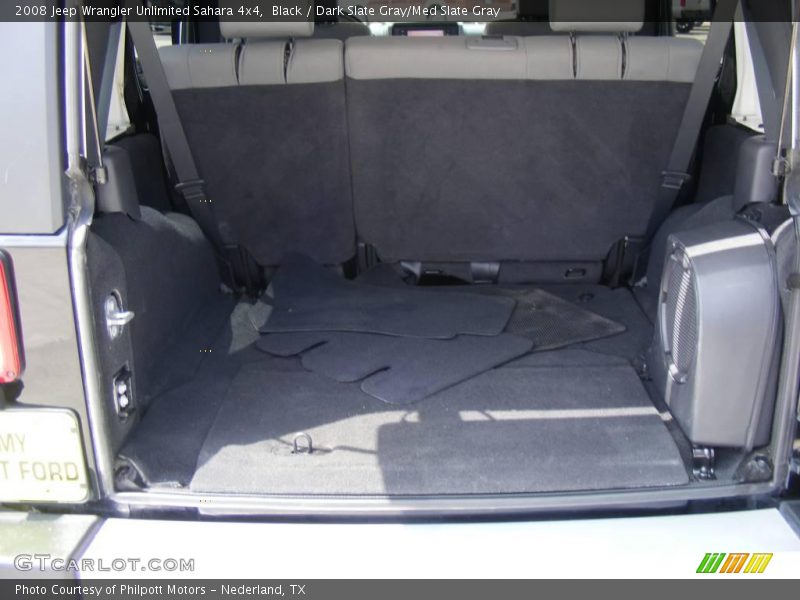 Black / Dark Slate Gray/Med Slate Gray 2008 Jeep Wrangler Unlimited Sahara 4x4