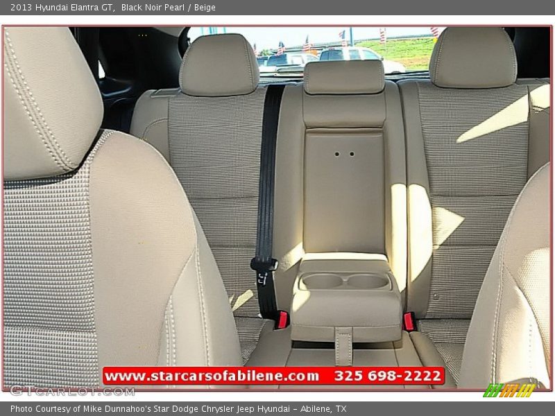 Black Noir Pearl / Beige 2013 Hyundai Elantra GT