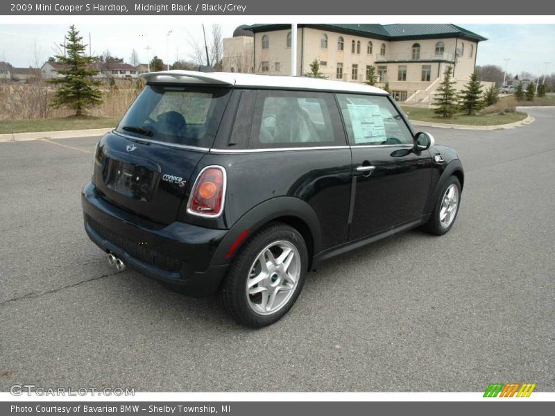 Midnight Black / Black/Grey 2009 Mini Cooper S Hardtop