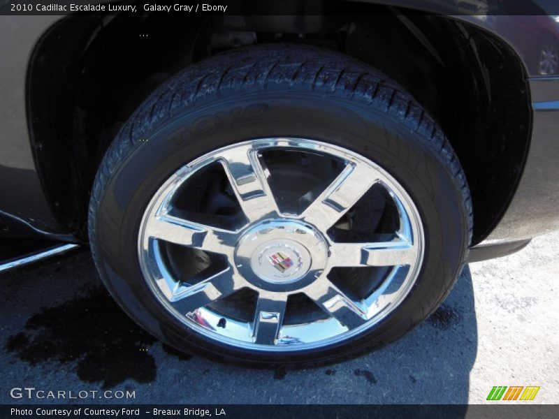 Galaxy Gray / Ebony 2010 Cadillac Escalade Luxury