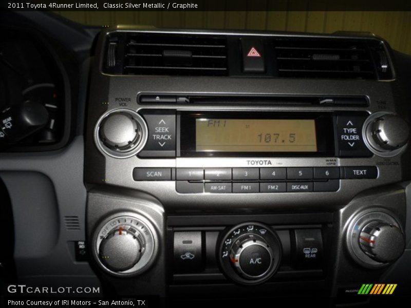 Classic Silver Metallic / Graphite 2011 Toyota 4Runner Limited