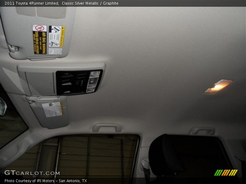 Classic Silver Metallic / Graphite 2011 Toyota 4Runner Limited