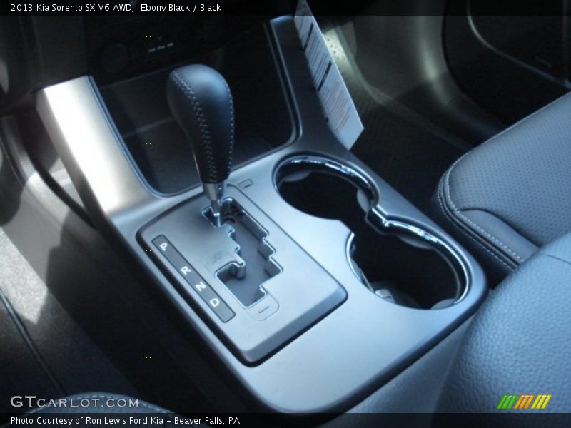 Ebony Black / Black 2013 Kia Sorento SX V6 AWD