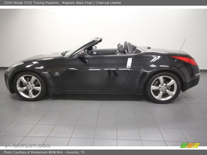 Magnetic Black Pearl / Charcoal Leather 2006 Nissan 350Z Touring Roadster
