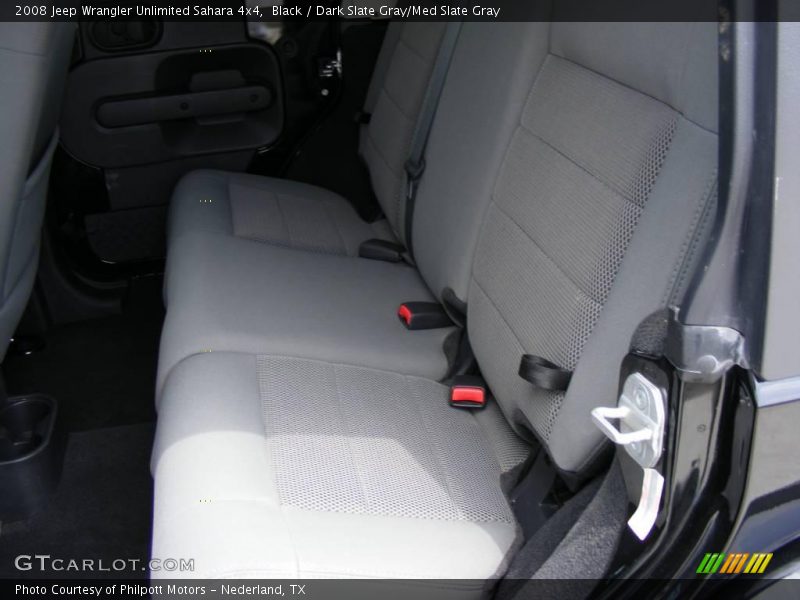 Black / Dark Slate Gray/Med Slate Gray 2008 Jeep Wrangler Unlimited Sahara 4x4