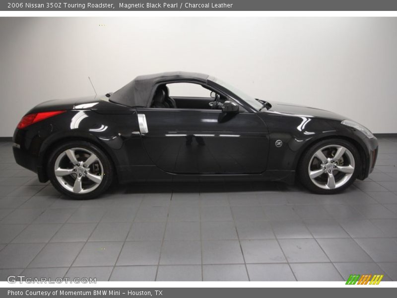 Magnetic Black Pearl / Charcoal Leather 2006 Nissan 350Z Touring Roadster