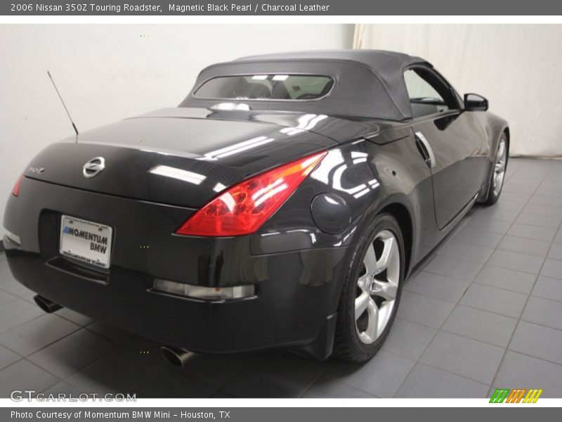 Magnetic Black Pearl / Charcoal Leather 2006 Nissan 350Z Touring Roadster