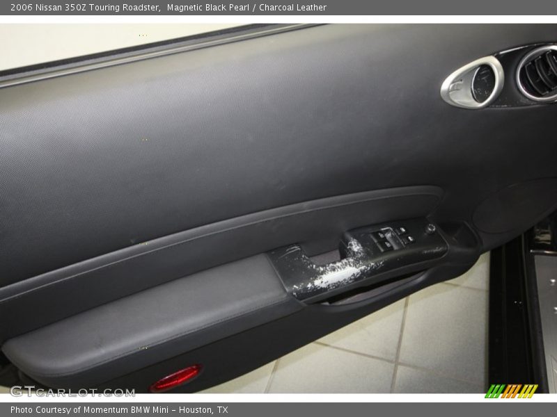 Magnetic Black Pearl / Charcoal Leather 2006 Nissan 350Z Touring Roadster