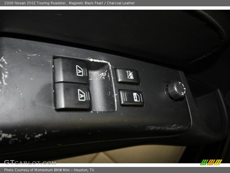 Magnetic Black Pearl / Charcoal Leather 2006 Nissan 350Z Touring Roadster