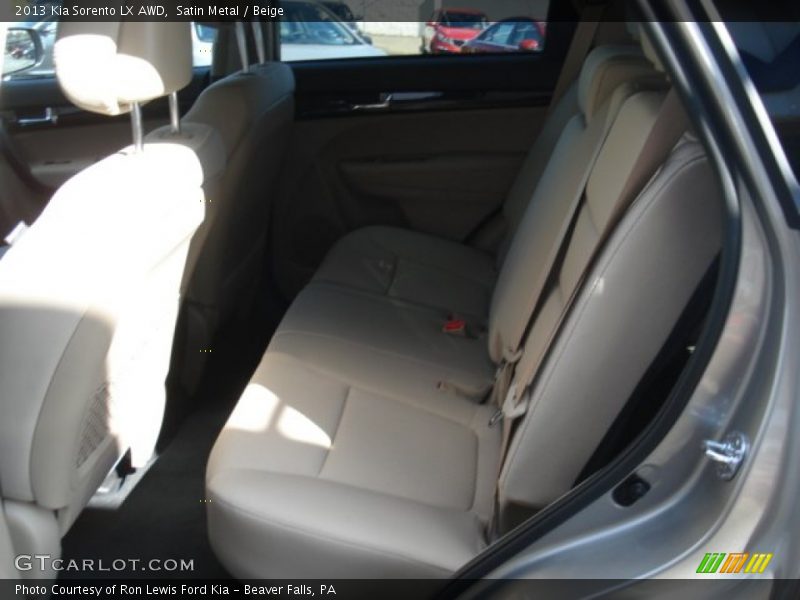 Satin Metal / Beige 2013 Kia Sorento LX AWD