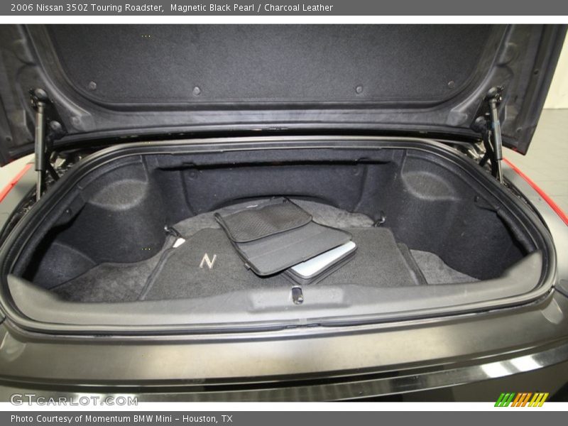 Magnetic Black Pearl / Charcoal Leather 2006 Nissan 350Z Touring Roadster