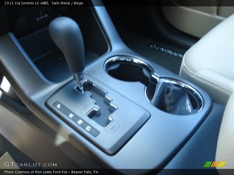 Satin Metal / Beige 2013 Kia Sorento LX AWD