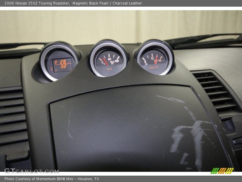 Magnetic Black Pearl / Charcoal Leather 2006 Nissan 350Z Touring Roadster
