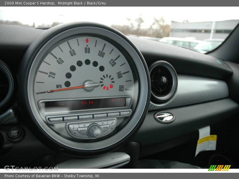 Midnight Black / Black/Grey 2009 Mini Cooper S Hardtop