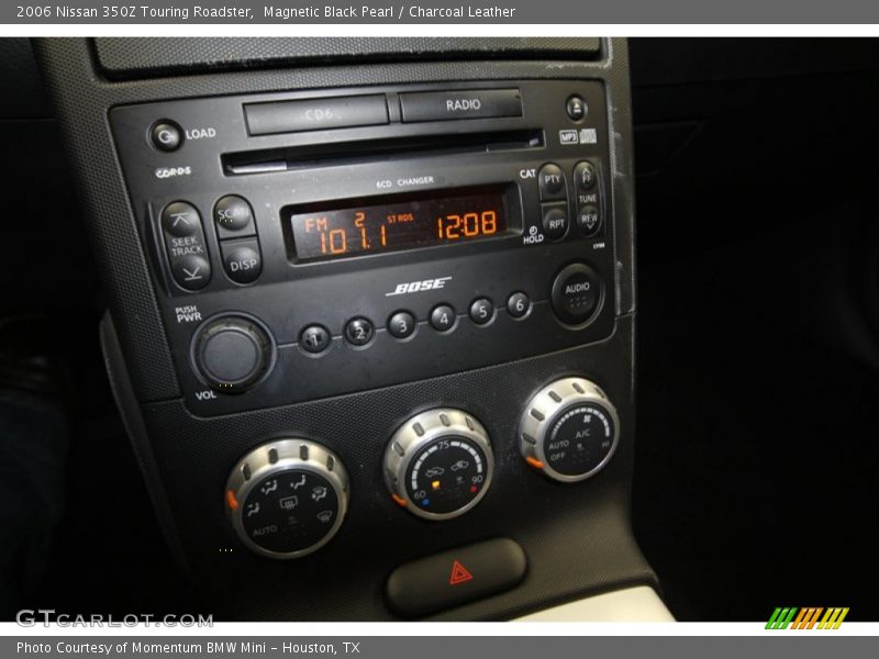 Magnetic Black Pearl / Charcoal Leather 2006 Nissan 350Z Touring Roadster