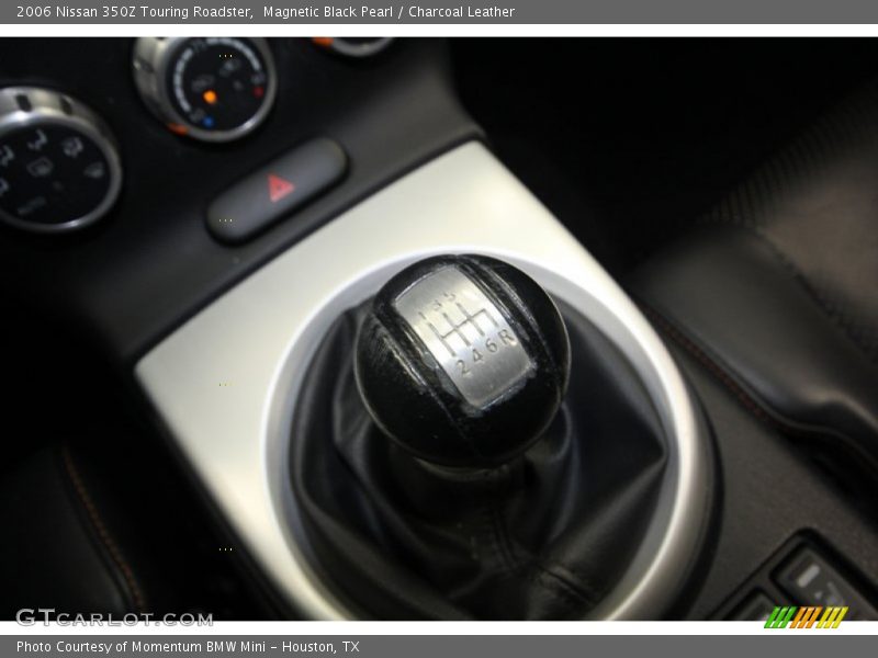 Magnetic Black Pearl / Charcoal Leather 2006 Nissan 350Z Touring Roadster