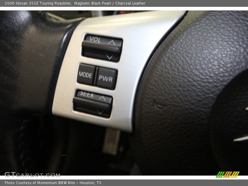 Magnetic Black Pearl / Charcoal Leather 2006 Nissan 350Z Touring Roadster