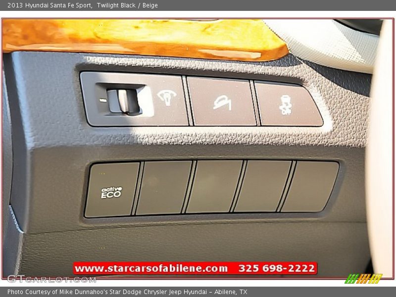 Twilight Black / Beige 2013 Hyundai Santa Fe Sport