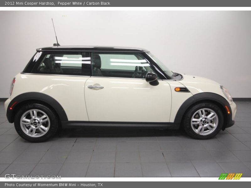 Pepper White / Carbon Black 2012 Mini Cooper Hardtop