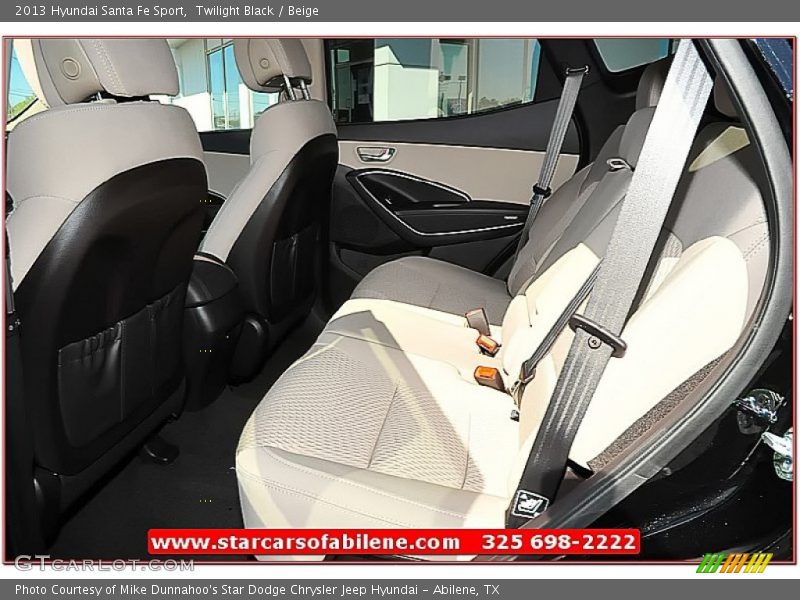 Twilight Black / Beige 2013 Hyundai Santa Fe Sport