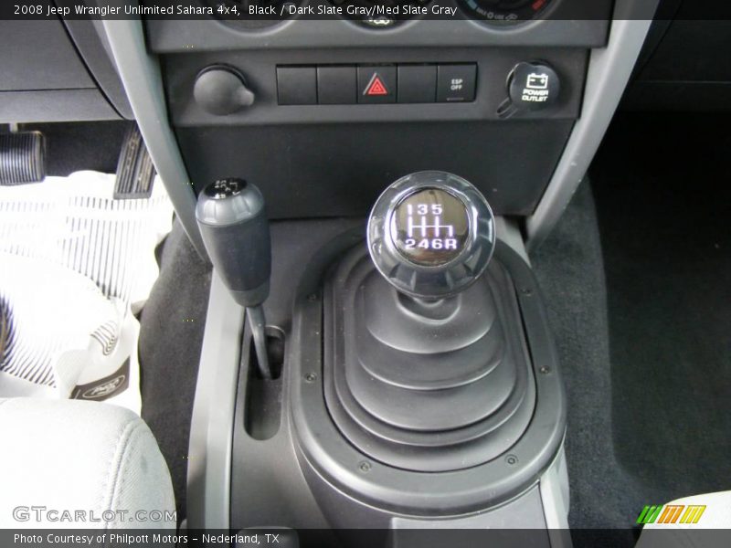 Black / Dark Slate Gray/Med Slate Gray 2008 Jeep Wrangler Unlimited Sahara 4x4