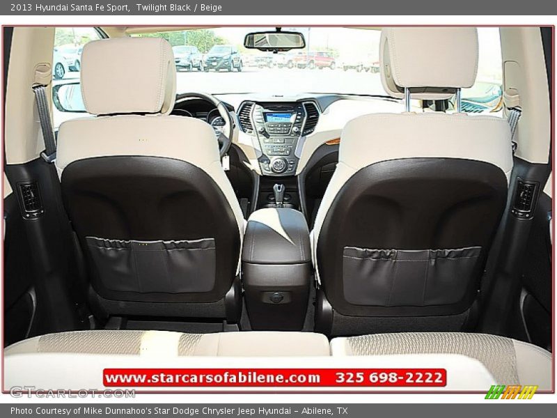 Twilight Black / Beige 2013 Hyundai Santa Fe Sport