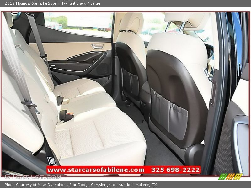 Twilight Black / Beige 2013 Hyundai Santa Fe Sport