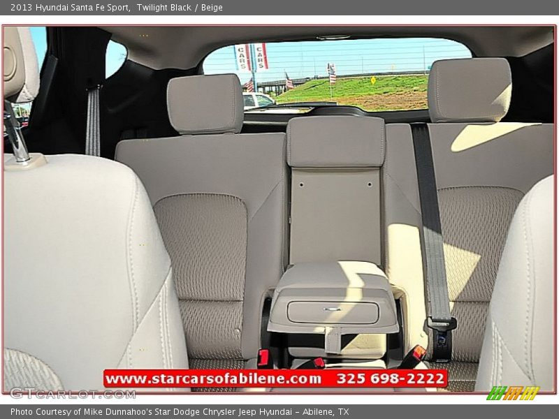 Twilight Black / Beige 2013 Hyundai Santa Fe Sport