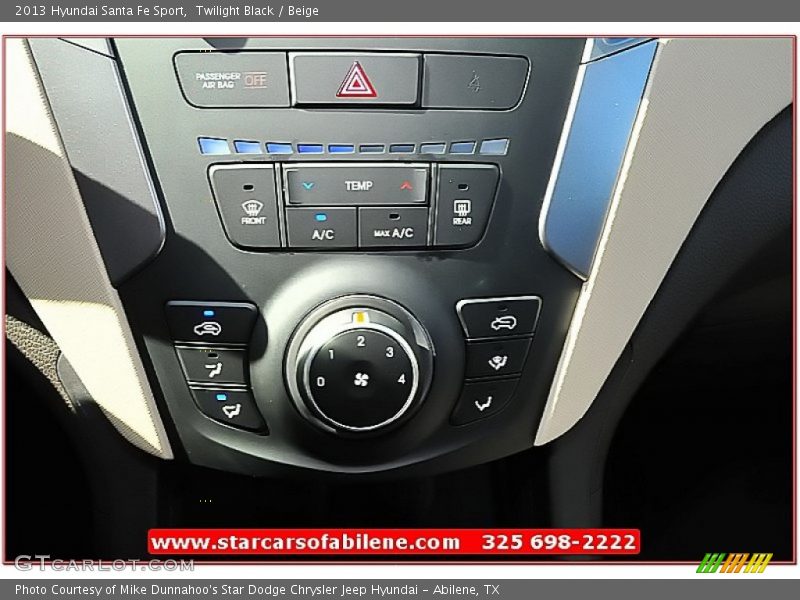 Twilight Black / Beige 2013 Hyundai Santa Fe Sport