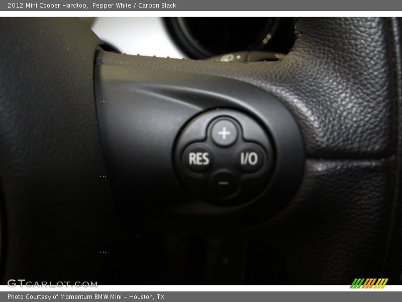 Pepper White / Carbon Black 2012 Mini Cooper Hardtop