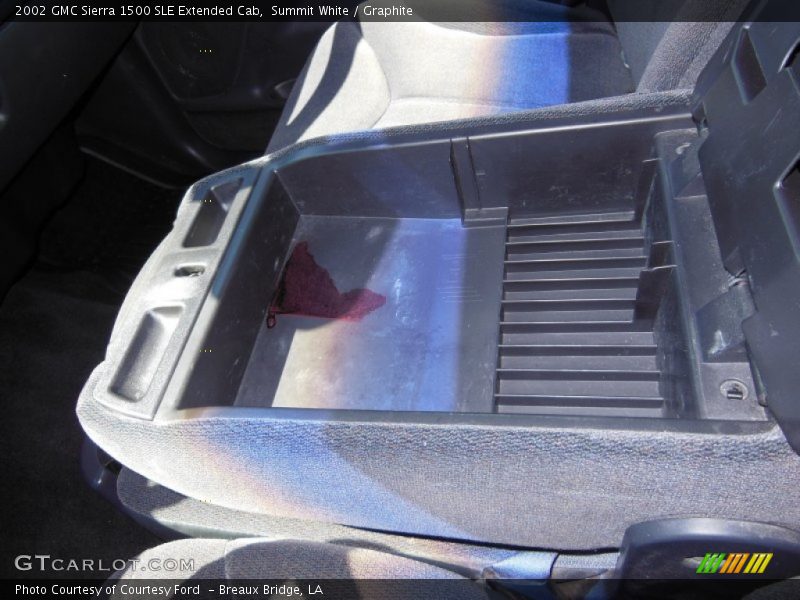 Summit White / Graphite 2002 GMC Sierra 1500 SLE Extended Cab