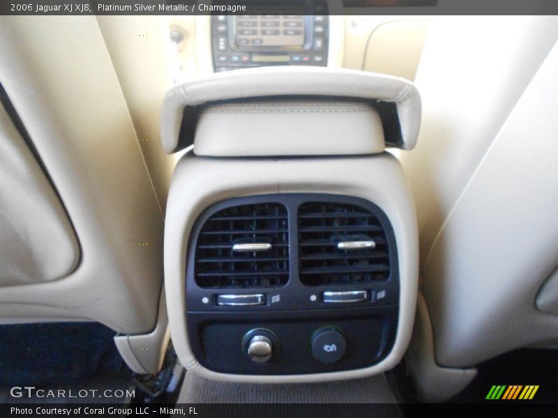 Platinum Silver Metallic / Champagne 2006 Jaguar XJ XJ8