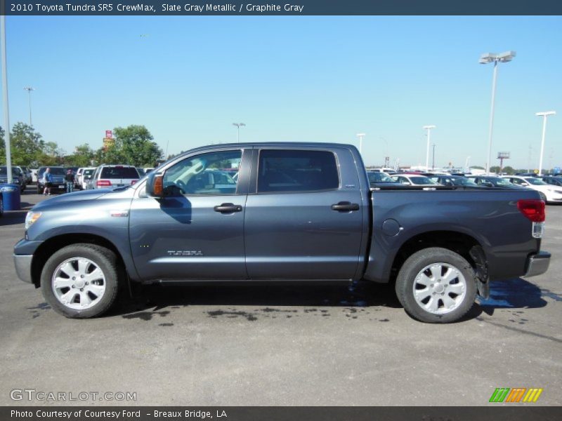 Slate Gray Metallic / Graphite Gray 2010 Toyota Tundra SR5 CrewMax