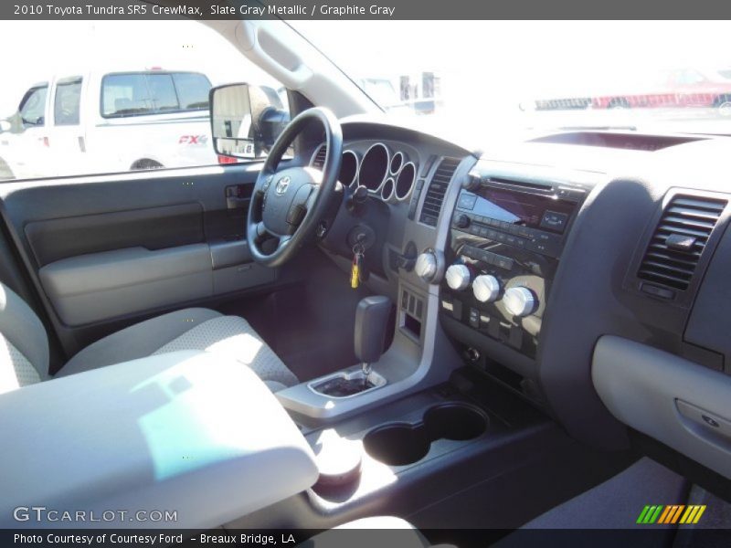 Slate Gray Metallic / Graphite Gray 2010 Toyota Tundra SR5 CrewMax