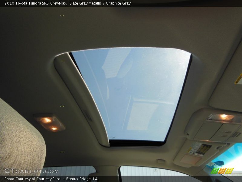 Slate Gray Metallic / Graphite Gray 2010 Toyota Tundra SR5 CrewMax