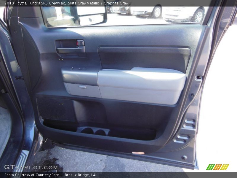 Slate Gray Metallic / Graphite Gray 2010 Toyota Tundra SR5 CrewMax