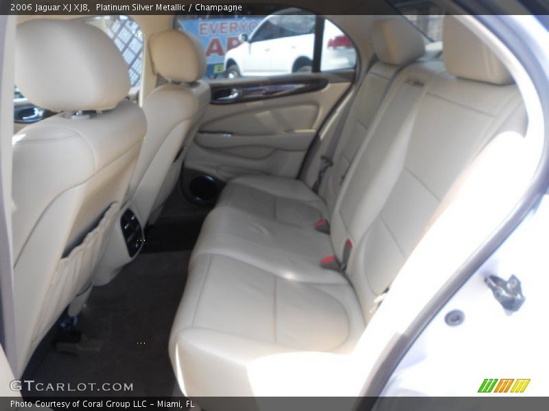 Platinum Silver Metallic / Champagne 2006 Jaguar XJ XJ8
