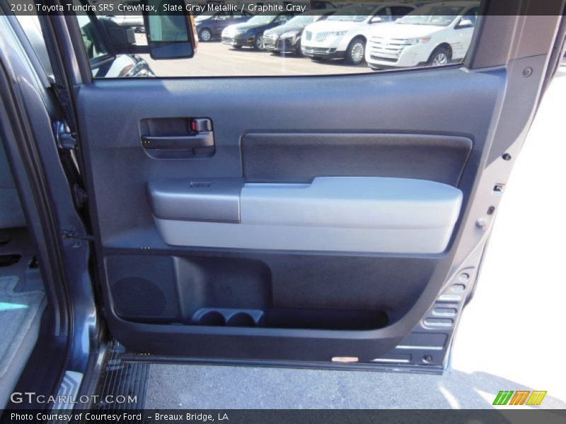 Slate Gray Metallic / Graphite Gray 2010 Toyota Tundra SR5 CrewMax
