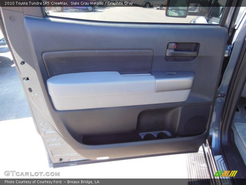 Slate Gray Metallic / Graphite Gray 2010 Toyota Tundra SR5 CrewMax